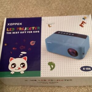 XOPPOX Blue LED Projector for Kids